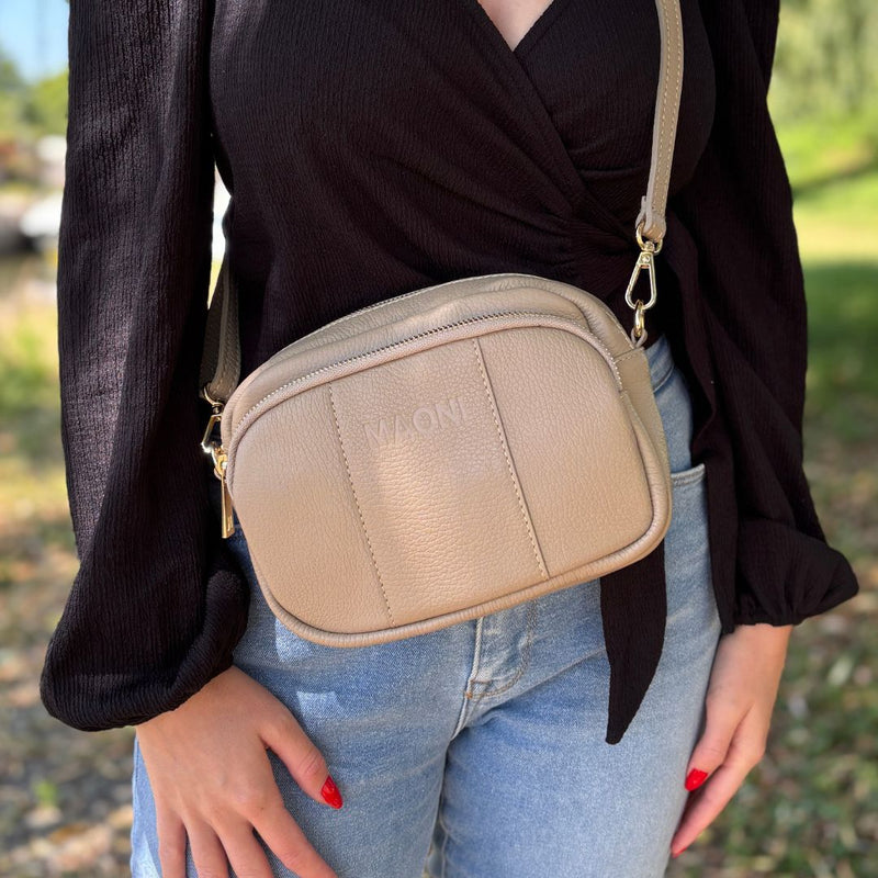 Umhängetasche Crossbody Duo - GOLD