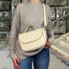 Half Moon Bag Beige