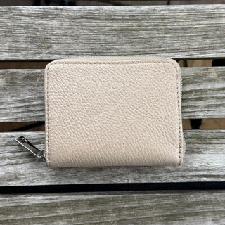 petit porte-monnaie femme en cuir - PISA – Taupe