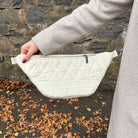 Gesteppte Bauchtasche
