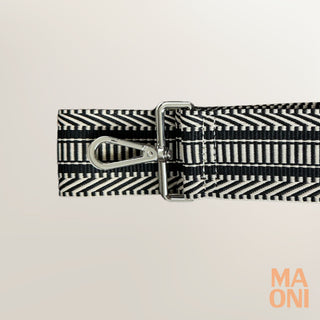Bandoulière Mira – schwarz beige