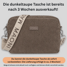 Cord Crossbody Tasche