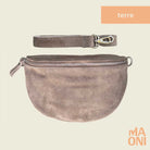 sac banane en daim grand terre